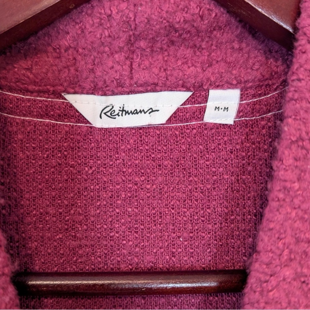 Vintage Cottagecore Reitmans Whimsigoth Floral Embroidered Grandma Sweater Pink - Picture 3 of 15